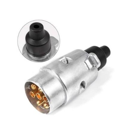 Römork karavan 7 pin aluminyum erkek fiş